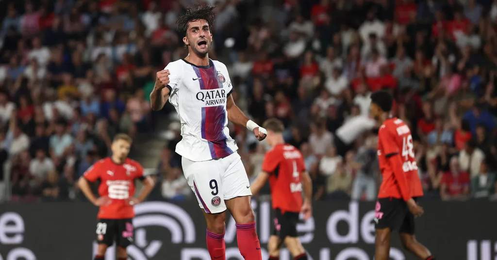 Rennes vs PSG: Ferran Torres Selamatkan PSG Lewat Dua Gol